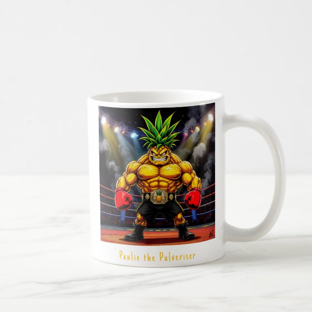 Paulie the Pulveriser - Pineapple Empire Kaffemugg (Höger)
