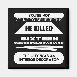 Paulie Walnut Quote Magnet