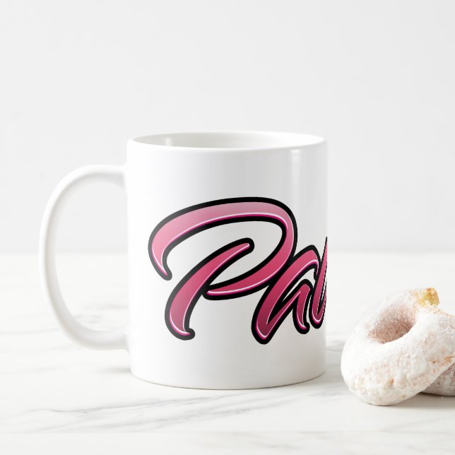 Pauline faded pink Tasse Teetasse Kaffeetasse Kaffemugg (Med munk)