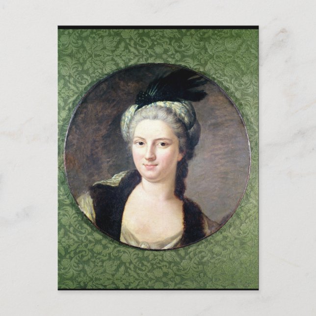 Pauline-Felicite de Nesle Countess Vykort (Framsida)