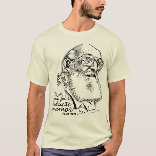 Paulo Freire Tee Shirt (Framsida)