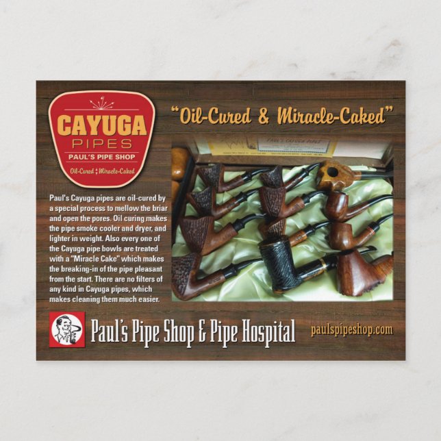 Paul's Cayuga Postcard Vykort (Framsida)