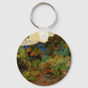 Pauls Gauguin Martinique landskap (1887) Nyckelring