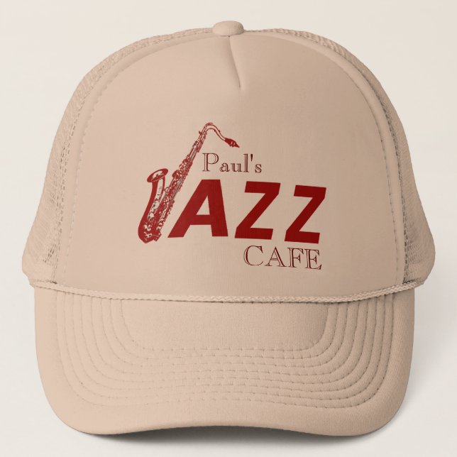 Paul's Jazz Cafe - Hatt Keps (Framsida)