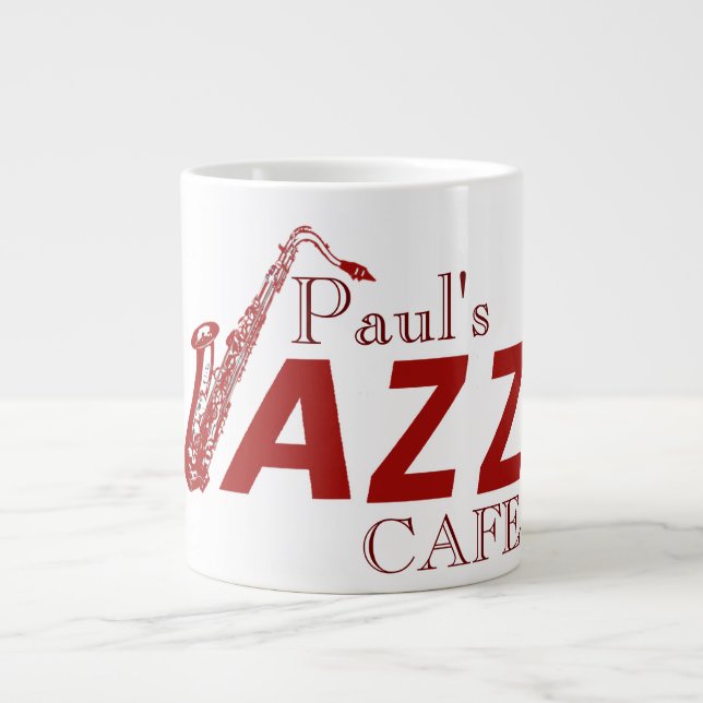 Paul's Jazz Cafe - Mugg Jumbo Mugg (Framsidan)