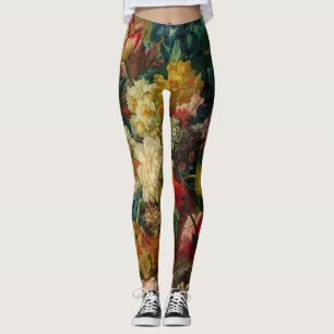 Paulus Theodorus skåpbil Brussel - blommor i en Leggings