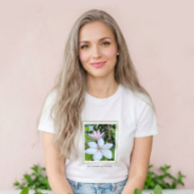 Paus Andas Blommar Blommig T-Shirt