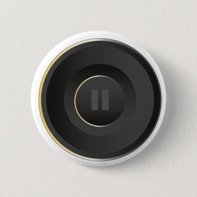 Paus-knapp och PIN-kod: Mysigt Knapp (Framsida)