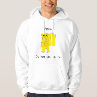 PAUS. TALA INTE MED MIG HOODIE