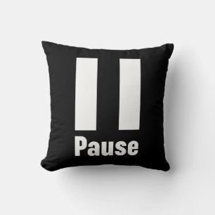 Pausa Anpassningsbarnas bakgrund Färg Kudde