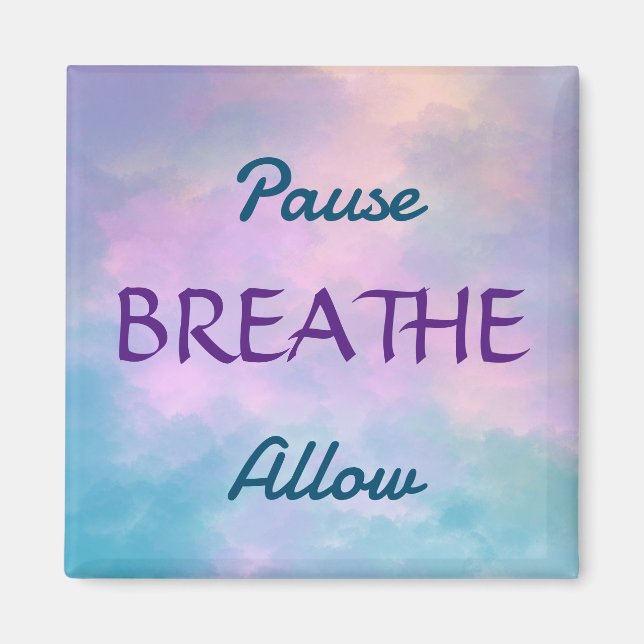 Pausa, BREATHE, Tillåt magnet (Framsidan)