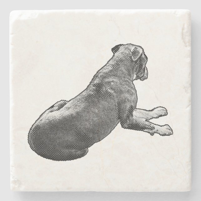 Pausa bredvid en Gaze Stenunderlägg (Framsidan)