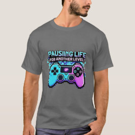 Pausa livet för en annan nivå av T-Shirt Retro-spe