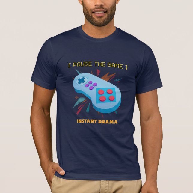 Pausa spelet=direktspelning t shirt (Framsida)