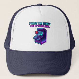 Pausa Spelet Nej Det Är Online T-Shirt Keps