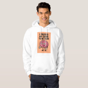 "Pausad spelhjärna - Spelläge aktiverat" Hoodie