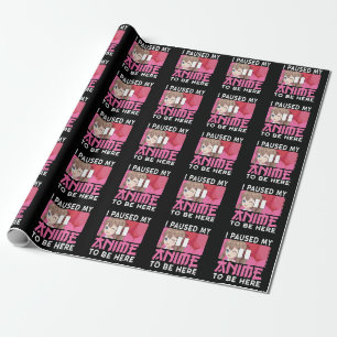Pausat min Anime Älskare japansk Manga Otaku Girl Presentpapper