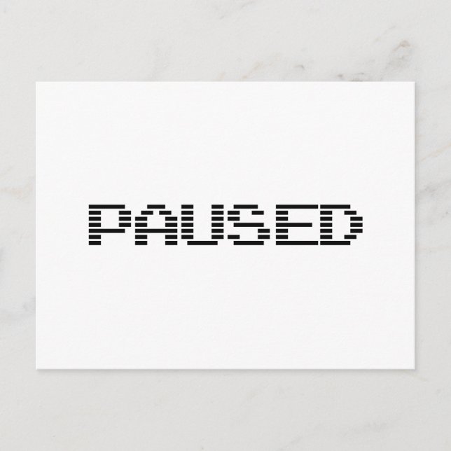 PAUSAT VYKORT (Framsida)