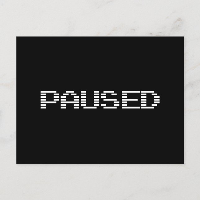 PAUSAT VYKORT (Framsida)