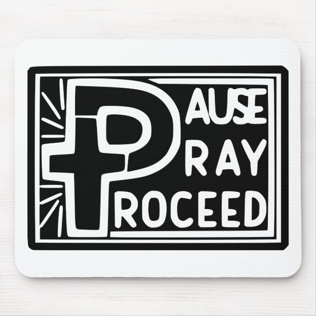 PAUSE PRAY PROCEED MUSMATTA (Framsidan)