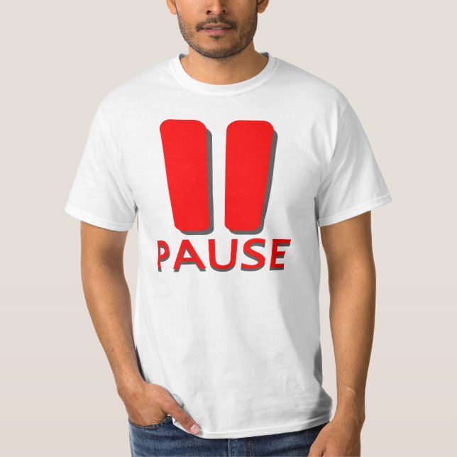 Pausen knäppas tee shirt (Framsida)