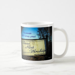 Pausen vilar dyrkangudkärlekar dig kaffemugg