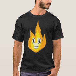 Pausning av eldkalcifer, demonisk teckning Fläkt T Shirt