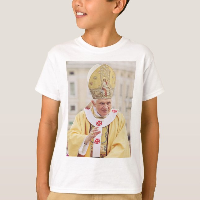 Påve Benedikt XVI: Sanningens lärare T Shirt (Framsida)