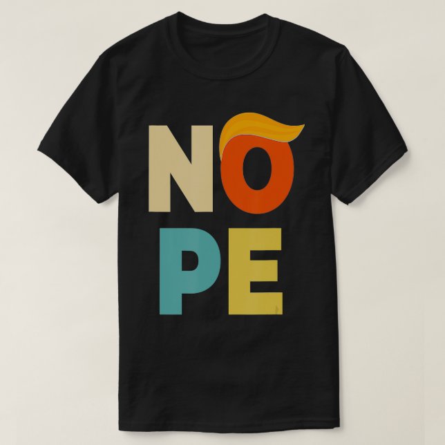 Påve Bold Vintage Stil Funny Anti T Shirt (Design framsida)
