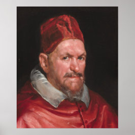 Påve Innocentius X - Diego Velázquez Fina konstaff Poster