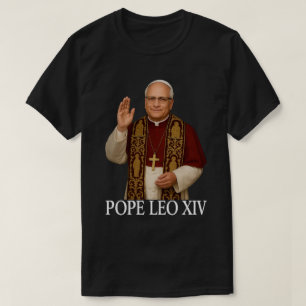 Påve Leo XIV Chicago Kardinal Robert Prevost Vinta T Shirt