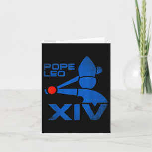 Påve Leo Xiv Da Påve Påve Leo 14 Baseboll Kort