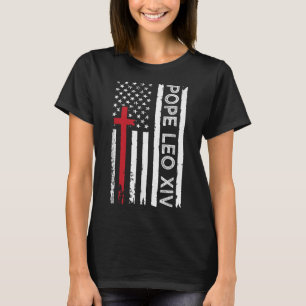 Påve Leo Xiv Katolska Kyrkan Kristet Trosförstånd T Shirt