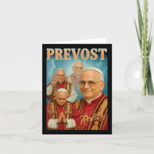 Påve Prevost Kristna Katolska Tröja Påve Leo Xiv Kort