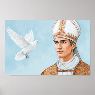 Påve Sankt Fabian: Tecknet av duvan Poster