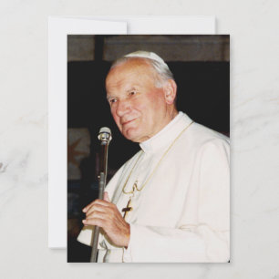Påve Sankt Johannes Paulus II Inbjudningar