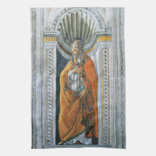 Påve Sankt Sixtus II av Sandro Botticelli Kökshandduk