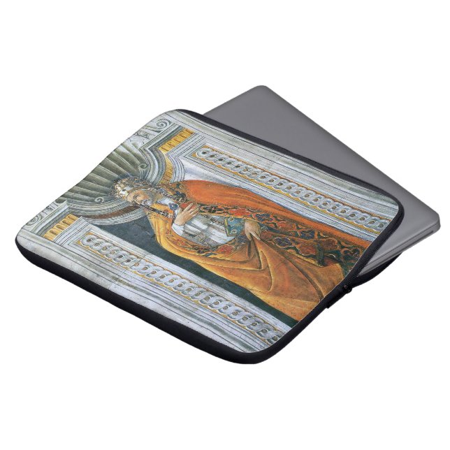 Påve Sankt Sixtus II av Sandro Botticelli Laptop Sleeve (Framsida topp)
