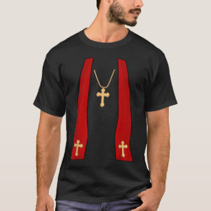 Påvekostymskjorta - Halloween kostymminister pr T Shirt