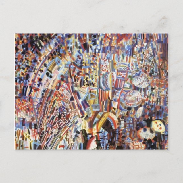 Pavel Filonov - Sammansättning Vykort (Framsida)