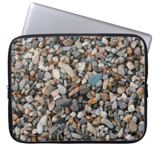 Pavement pebble textureabstract, home decor, back laptop fodral