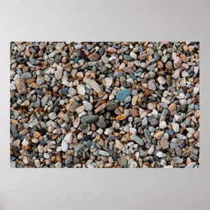 Pavement pebble textureabstract, home decor, back poster