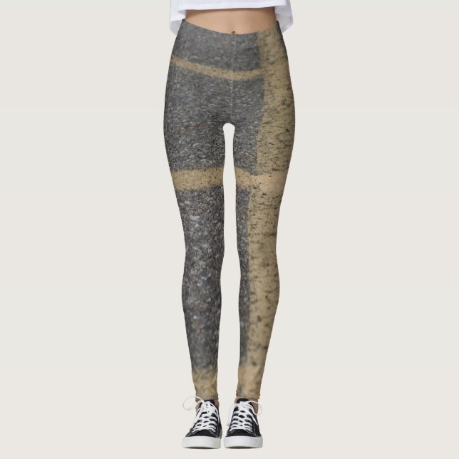 Pavement Photography Leggings (Framsida)