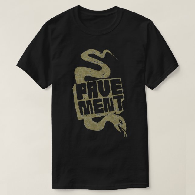 Pavement Snake Classic T-Shirt (Design framsida)