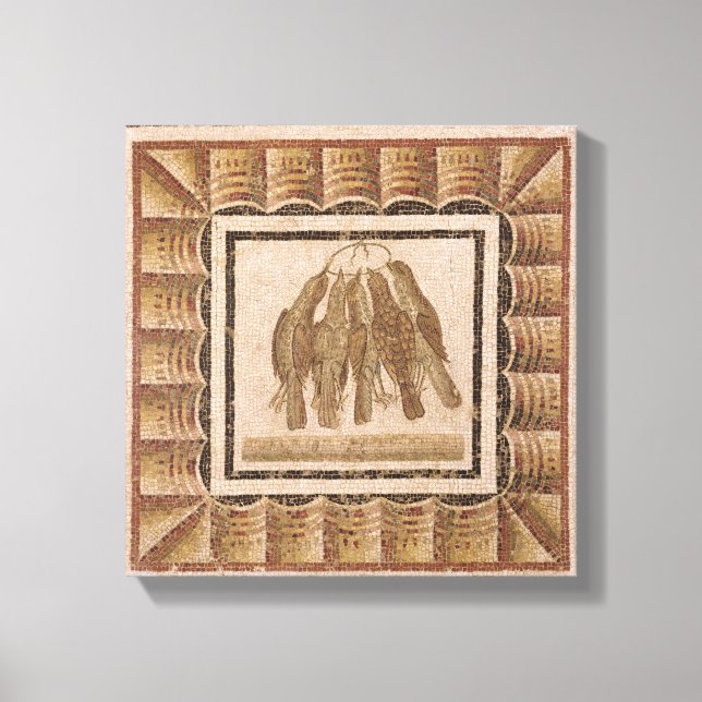 Pavement som skildrar fem turer från El-Jem Canvastryck (Framsida)