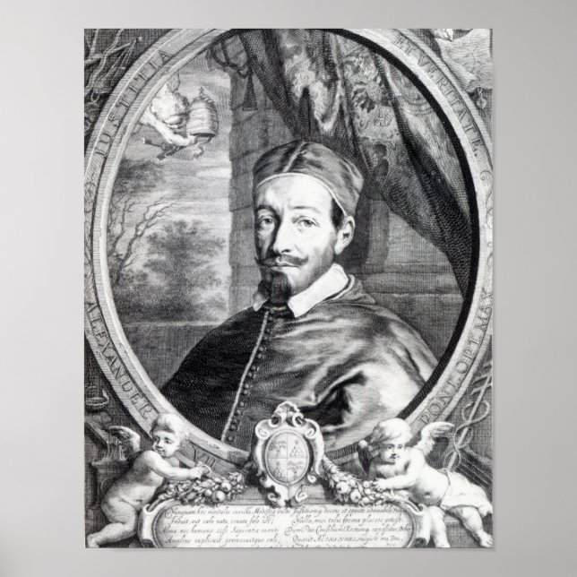 Påven Alexander VII Poster (Framsidan)