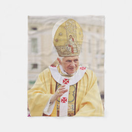 Påven Benedict XVI T-Shirt Fleecefilt