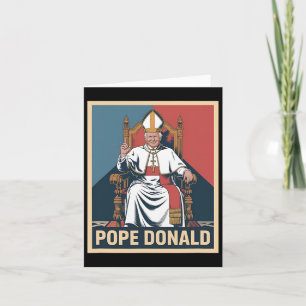 Påven Donald Pope Trump Pope Donald Trump Politisk Kort