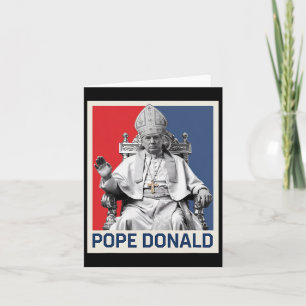 Påven Donald Pope Trump Pope Donald Trump Politisk Kort