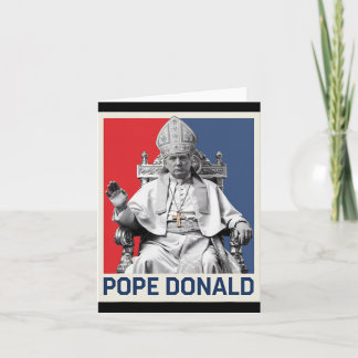 Påven Donald Pope Trump Pope Donald Trump Politisk Kort